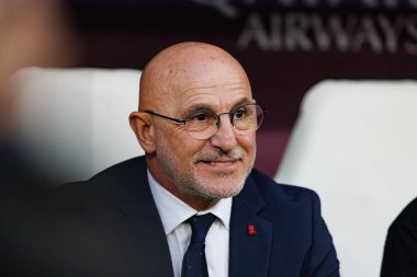 Luis De La Fuente, İspanya ve Fransa milli takımları arasında oynanan 2025 UEFA Uluslar Ligi yarı final maçında görüldü (Maciej Rogowski)