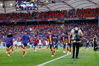 İspanya Milletler Ligi 2025 yarı final maçında İspanya ve Fransa milli takımları arasında görüldü (Maciej Rogowski)