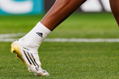 Lamine Yamal, İspanya ve Fransa milli takımları arasında oynanan 2025 UEFA Uluslar Ligi yarı final maçında görüldü (Maciej Rogowski)