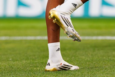 Lamine Yamal, İspanya ve Fransa milli takımları arasında oynanan 2025 UEFA Uluslar Ligi yarı final maçında görüldü (Maciej Rogowski)