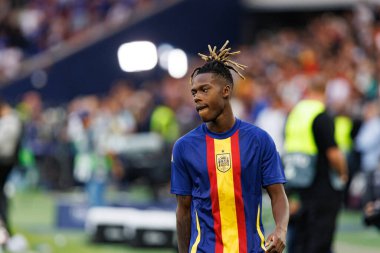 Nicolas Williams, İspanya ve Fransa milli takımları arasında oynanan 2025 UEFA Uluslar Ligi yarı final maçında görüldü (Maciej Rogowski)