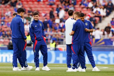 UEFA Uluslar Ligi 2025 yarı final maçında İspanya ve Fransa milli takımları arasında görüldü (Maciej Rogowski)