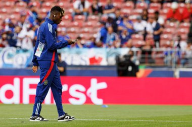 Nico Williams UEFA Uluslar Ligi 2025 yarı final maçında İspanya ve Fransa milli takımları arasında görüldü (Maciej Rogowski)