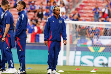 Lamine Yamal, İspanya ve Fransa milli takımları arasında oynanan 2025 UEFA Uluslar Ligi yarı final maçında görüldü (Maciej Rogowski)