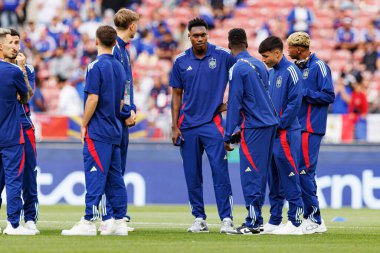 İspanya Milletler Ligi 2025 yarı final maçında İspanya ve Fransa milli takımları arasında görüldü (Maciej Rogowski)