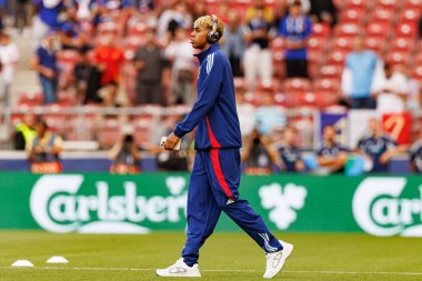 Lamine Yamal, İspanya ve Fransa milli takımları arasında oynanan 2025 UEFA Uluslar Ligi yarı final maçında görüldü (Maciej Rogowski)