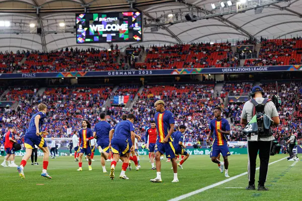 İspanya Milletler Ligi 2025 yarı final maçında İspanya ve Fransa milli takımları arasında görüldü (Maciej Rogowski)