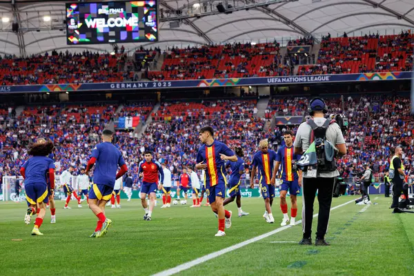 İspanya Milletler Ligi 2025 yarı final maçında İspanya ve Fransa milli takımları arasında görüldü (Maciej Rogowski)