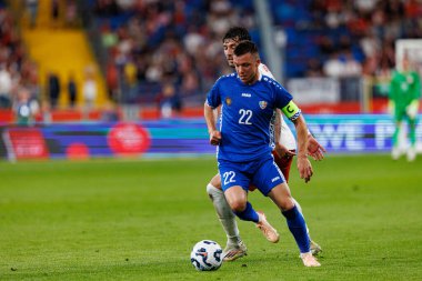 Vadim Rata, Polonya ve Moldova milli takımları arasında oynanan uluslararası dostluk maçı sırasında görüldü (Maciej Rogowski)