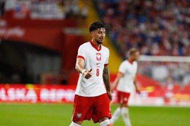 Jakub Modera, Polonya ve Moldova milli takımları arasında oynanan uluslararası dostluk maçı sırasında görüldü (Maciej Rogowski)