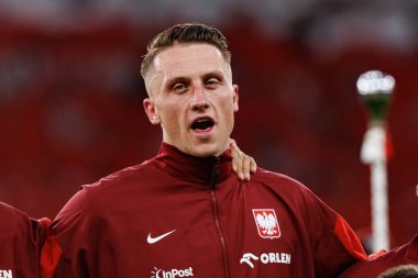 Marcin Bulka, Polonya ve Moldova milli takımları arasında oynanan uluslararası dostluk maçı sırasında görüldü (Maciej Rogowski)