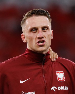 Marcin Bulka, Polonya ve Moldova milli takımları arasında oynanan uluslararası dostluk maçı sırasında görüldü (Maciej Rogowski)