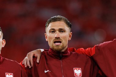 Matty Cash, Polonya ve Moldova milli takımları arasında oynanan uluslararası dostluk maçı sırasında görüldü (Maciej Rogowski)