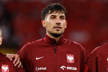 Jakub Moder, Polonya ve Moldova milli takımları arasında oynanan uluslararası dostluk maçı sırasında görüldü (Maciej Rogowski)