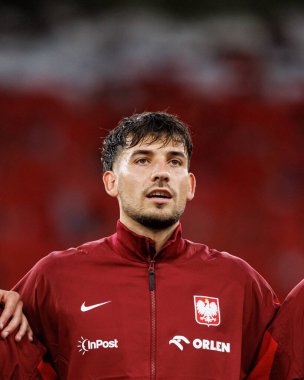 Jakub Moder, Polonya ve Moldova milli takımları arasında oynanan uluslararası dostluk maçı sırasında görüldü (Maciej Rogowski)