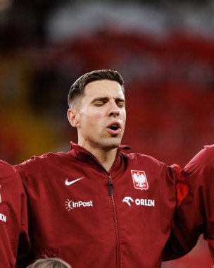 Jan Bednarek, Polonya ve Moldova milli takımları arasında oynanan uluslararası dostluk maçı sırasında görüldü (Maciej Rogowski)