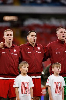 Polonya ve Moldova milli takımları arasında oynanan uluslararası dostluk maçında Adam Buksa, Jan Bednarek ve Marcin Bulka görüldü (Maciej Rogowski)