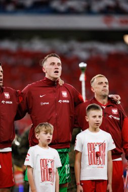Marcin Bulka ve Kamil Grosicki, Polonya ve Moldova milli takımları arasında oynanan uluslararası dostluk maçında görüldü (Maciej Rogowski))