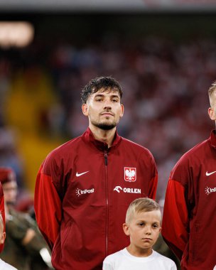 Jakub Moder, Polonya ve Moldova milli takımları arasında oynanan uluslararası dostluk maçı sırasında görüldü (Maciej Rogowski)