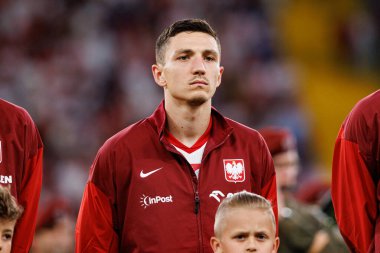 Sebastian Szymanski, Polonya ve Moldova milli takımları arasında oynanan uluslararası dostluk maçı sırasında görüldü (Maciej Rogowski)