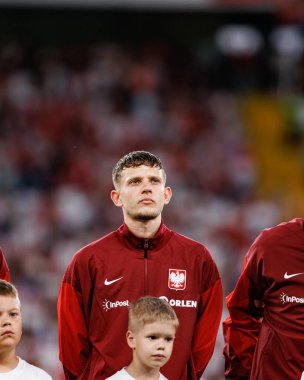 Sebastian Szymanski, Polonya ve Moldova milli takımları arasında oynanan uluslararası dostluk maçı sırasında görüldü (Maciej Rogowski)