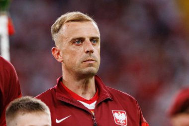 Kamil Grosicki, Polonya ve Moldova milli takımları arasında oynanan uluslararası dostluk maçı sırasında görüldü (Maciej Rogowski))