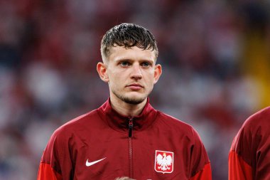 Sebastian Szymanski, Polonya ve Moldova milli takımları arasında oynanan uluslararası dostluk maçı sırasında görüldü (Maciej Rogowski)