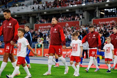 Matty Cash, Polonya ve Moldova milli takımları arasında oynanan uluslararası dostluk maçı sırasında görüldü (Maciej Rogowski)