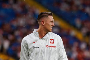 Marcin Bulka, Polonya ve Moldova milli takımları arasında oynanan uluslararası dostluk maçı sırasında görüldü (Maciej Rogowski)