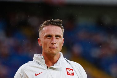 Marcin Bulka, Polonya ve Moldova milli takımları arasında oynanan uluslararası dostluk maçı sırasında görüldü (Maciej Rogowski)