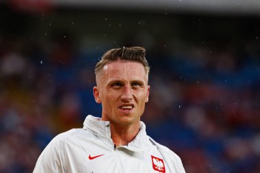 Marcin Bulka, Polonya ve Moldova milli takımları arasında oynanan uluslararası dostluk maçı sırasında görüldü (Maciej Rogowski)