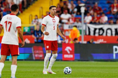  Polonya ve Moldova milli takımları arasında oynanan uluslararası dostluk maçı sırasında görüldü (Maciej Rogowski)