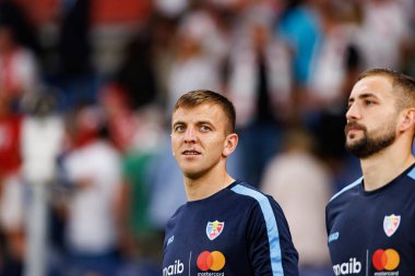  Polonya ve Moldova milli takımları arasında oynanan uluslararası dostluk maçı sırasında görüldü (Maciej Rogowski)