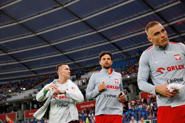 Lukasz Skorupski ve Bartosz Bereszynski, Polonya ve Moldova milli takımları arasında oynanan uluslararası dostluk maçı sırasında görüldü (Maciej Rogowski)