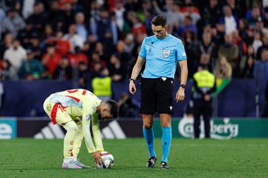 Alex Baena, UEFA Uluslar Ligi 2025 final maçında Portekiz ve İspanya milli takımları arasında görüldü (Maciej Rogowski)