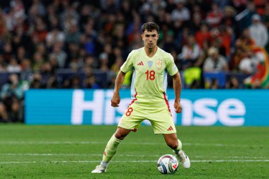 Martin Zubimendi, UEFA Uluslar Ligi 2025 final maçında Portekiz ve İspanya milli takımları arasında görüldü (Maciej Rogowski)