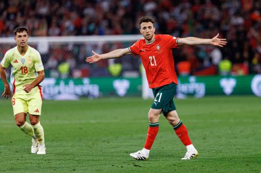 Diogo Jota, UEFA Uluslar Ligi 2025 final maçında Portekiz ve İspanya milli takımları arasında görüldü (Maciej Rogowski)