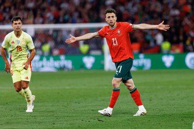 Diogo Jota, UEFA Uluslar Ligi 2025 final maçında Portekiz ve İspanya milli takımları arasında görüldü (Maciej Rogowski)