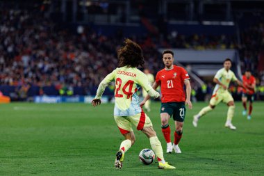 Lamine Yamal, UEFA Uluslar Ligi 2025 final maçında Portekiz ve İspanya milli takımları arasında görüldü (Maciej Rogowski)