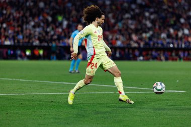 Lamine Yamal, UEFA Uluslar Ligi 2025 final maçında Portekiz ve İspanya milli takımları arasında görüldü (Maciej Rogowski)