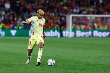 Lamine Yamal, UEFA Uluslar Ligi 2025 final maçında Portekiz ve İspanya milli takımları arasında görüldü (Maciej Rogowski)