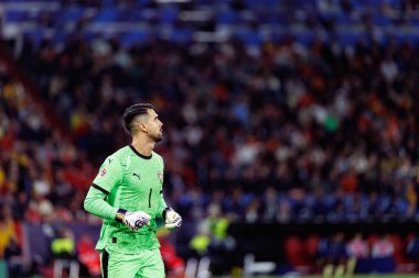 Diogo Costa, UEFA Uluslar Ligi 2025 final maçında Portekiz ve İspanya milli takımları arasında görüldü (Maciej Rogowski)