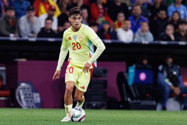 Portekiz ve İspanya milli takımları (Maciej Rogowski) arasında oynanan UEFA Uluslar Ligi 2025 final maçında Pedri görüldü (Maciej Rogowski)