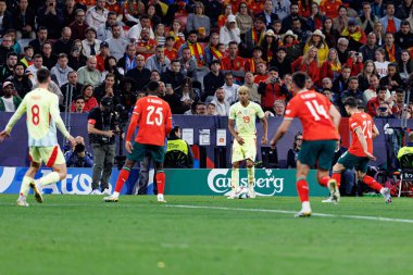 Lamine Yamal, UEFA Uluslar Ligi 2025 final maçında Portekiz ve İspanya milli takımları arasında görüldü (Maciej Rogowski)