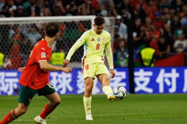 Portekiz ve İspanya milli takımları arasında oynanan UEFA Uluslar Ligi 2025 final maçında görülen Fabian Ruiz (Maciej Rogowski)