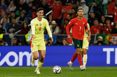Portekiz ve İspanya milli takımları arasında oynanan UEFA Uluslar Ligi 2025 final maçında görülen Fabian Ruiz (Maciej Rogowski)