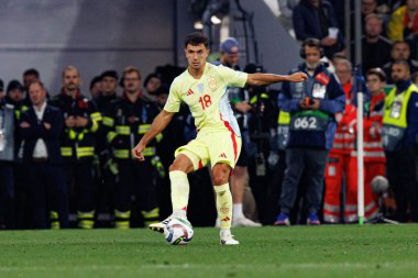 Martin Zubimendi, UEFA Uluslar Ligi 2025 final maçında Portekiz ve İspanya milli takımları arasında görüldü (Maciej Rogowski)