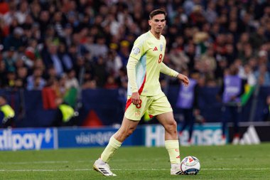 Portekiz ve İspanya milli takımları arasında oynanan UEFA Uluslar Ligi 2025 final maçında görülen Fabian Ruiz (Maciej Rogowski)