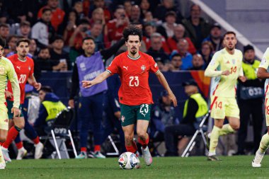 Vitinha, UEFA Uluslar Ligi 2025 final maçında Portekiz ve İspanya milli takımları arasında görüldü (Maciej Rogowski)