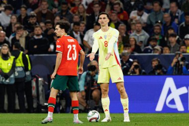 Portekiz ve İspanya milli takımları arasında oynanan UEFA Uluslar Ligi 2025 final maçında görülen Fabian Ruiz (Maciej Rogowski)